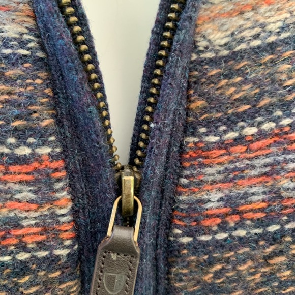 Zip up sweater multi Color tweed - Picture 2 of 7